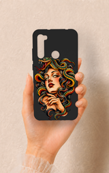 Redmi Note 8 Uyumlu Medusa Desenli Silikon Kılıf