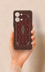 Vivo Y05 4G Uyumlu Acem Halı Desenli Silikon Kılıf