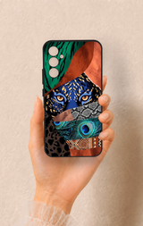 Samsung A34 Uyumlu Amazon Kaplan Desenli Silikon Kılıf