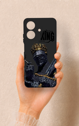 Realme Note 60 Uyumlu King Desenli Silikon Kılıf