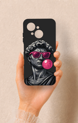 Tecno Spark Go1 Uyumlu Pop David Desenli Silikon Kılıf