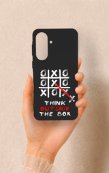 Samsung A57 Uyumlu Out Side The Box Desenli Silikon Kılıf