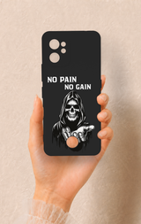 Reeder S19 Max Pro Uyumlu No Pain No Gain Desenli Silikon Kılıf