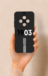 Tecno Spark 30C Uyumlu 1903 Kemer Desenli Silikon Kılıf