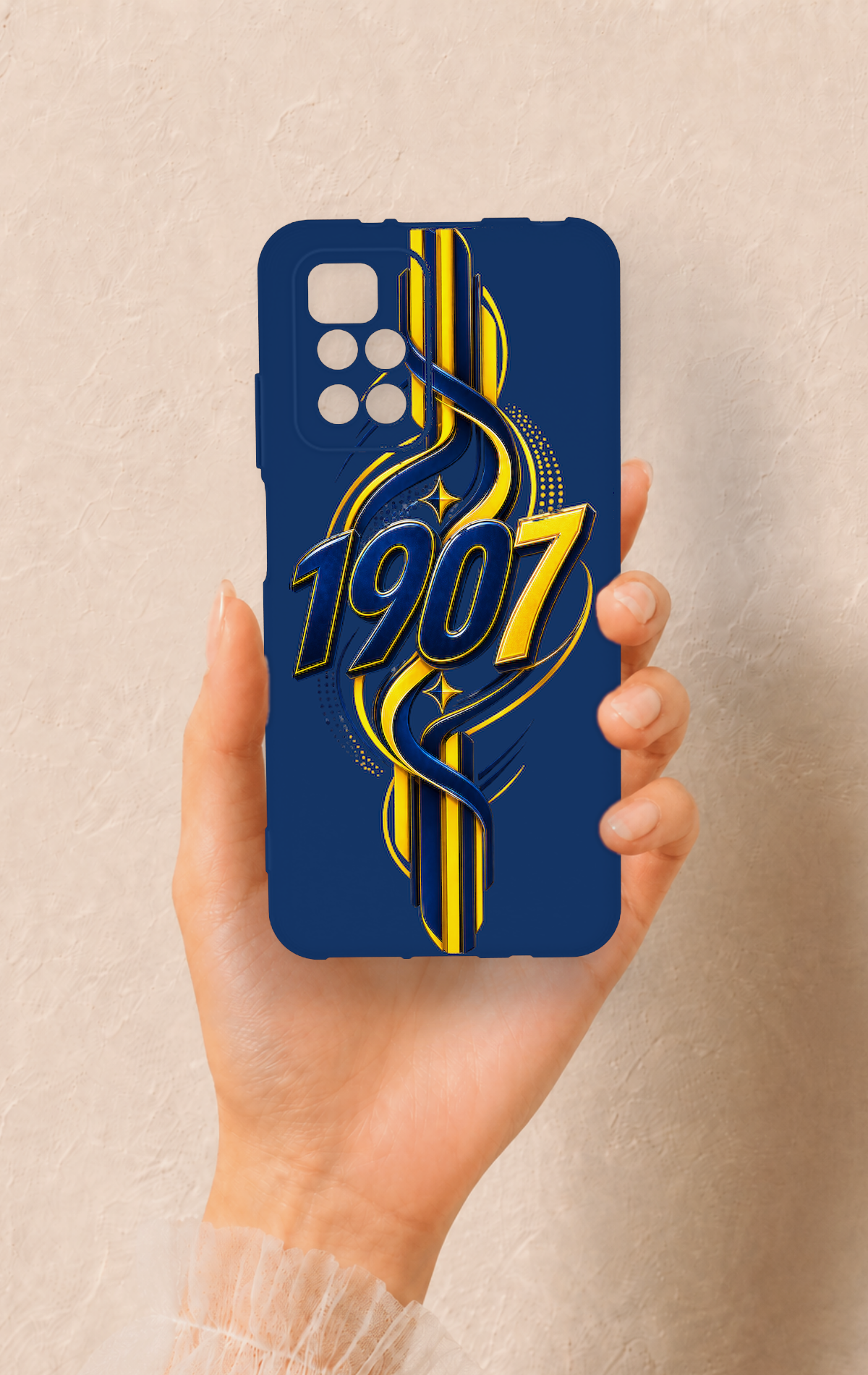 Redmi 10 2022 Uyumlu FB-1907 Desenli Silikon Kılıf