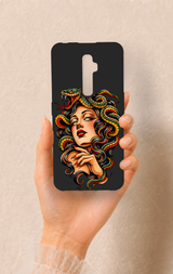 Oppo Reno 2Z Uyumlu Medusa Desenli Silikon Kılıf