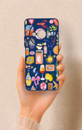 Redmi A3 Uyumlu Summer Desenli Silikon Kılıf