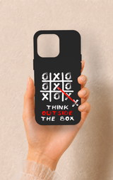iPhone 15 Pro Max Uyumlu Out Side The Box Desenli Silikon Kılıf