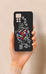 Redmi Note 11 Pro 4G Uyumlu Rubik Küb Desenli Silikon Kılıf