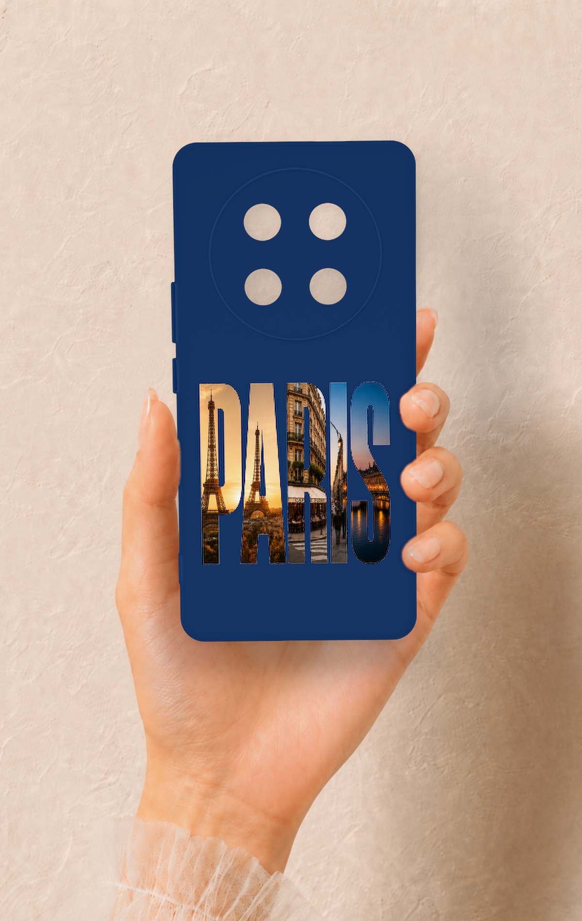 Honor Magic 7 Lite 5G Uyumlu Paris Desenli Silikon Kılıf