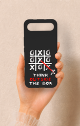 Tecno Spark Slim Uyumlu Out Side The Box Desenli Silikon Kılıf