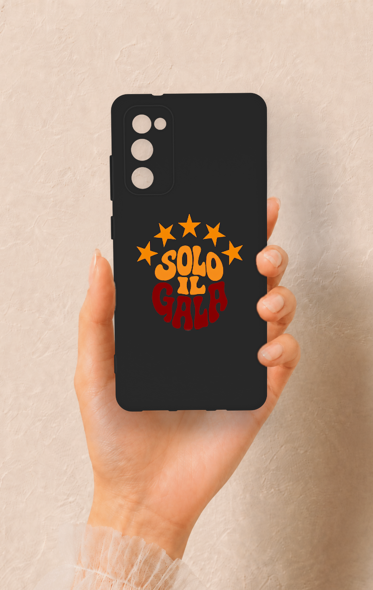 Samsung S20Fe Uyumlu Solo IL Gala Desenli Silikon Kılıf