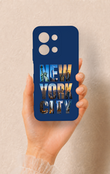 Redmi 15C 4G Uyumlu New York City Desenli Silikon Kılıf