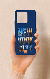 Reeder S71 Uyumlu New York City Desenli Silikon Kılıf