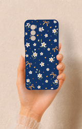Huawei Nova Y70 Uyumlu Papatya Fiyonk Desenli Silikon Kılıf