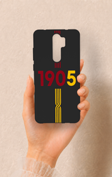 Redmi Note 8 Pro Uyumlu 1905 Kemer Desenli Silikon Kılıf