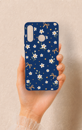 Huawei P30 Lite Uyumlu Papatya Fiyonk Desenli Silikon Kılıf