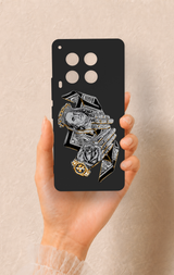 Tecno Camon 30 Uyumlu Self Made Desenli Silikon Kılıf
