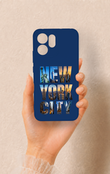 Oppo Reno 14F Uyumlu New York City Desenli Silikon Kılıf