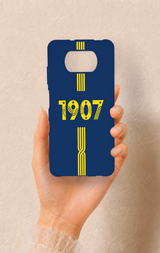 Poco X3 Uyumlu 1907 Kemer Desenli Silikon Kılıf