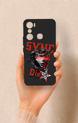 İnfinix Hot 20i Uyumlu Sync Die Desenli Silikon Kılıf