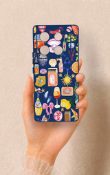 İnfinix Note 40 Pro Uyumlu Summer Desenli Silikon Kılıf