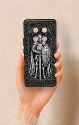 Honor Magic 7 Lite 5G Uyumlu Şövalye Desenli Silikon Kılıf
