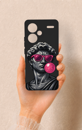 Redmi Note 13 Pro Plus Uyumlu Pop David Desenli Silikon Kılıf