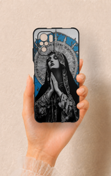 Redmi Note 10-10S Uyumlu Rahibe Desenli Silikon Kılıf