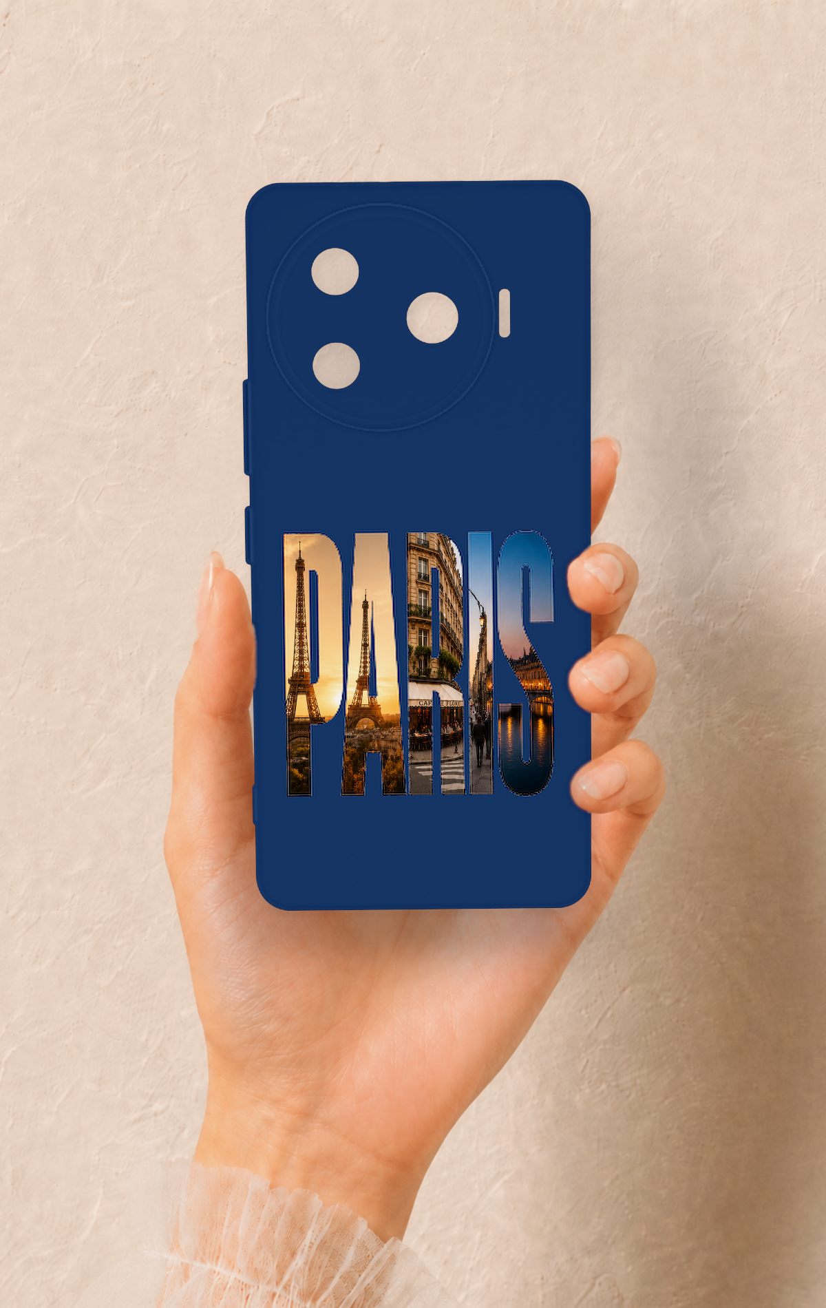 Tecno Camon 30 Pro 5G Uyumlu Paris Desenli Silikon Kılıf
