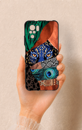 Redmi Note 10-10S Uyumlu Amazon Kaplan Desenli Silikon Kılıf