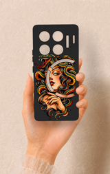 İnfinix Gt 20 Pro Uyumlu Medusa Desenli Silikon Kılıf