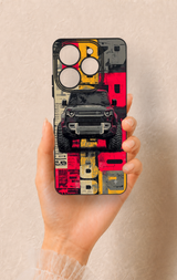 Tecno Spark 10 Pro Uyumlu Defender Truck Desenli Silikon Kılıf