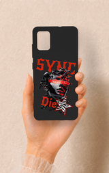 Saamsung A51 Uyumlu Sync Die Desenli Silikon Kılıf