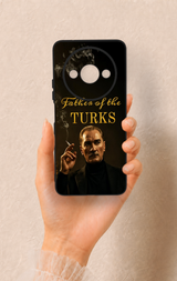 Redmi A3 Uyumlu Father Of The Turks Desenli Silikon Kılıf