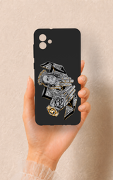 Samsung A04 Uyumlu Self Made Desenli Silikon Kılıf