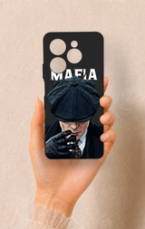 İnfinix Hot 40 Pro Uyumlu MAFIA Desenli Silikon Kılıf