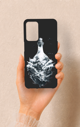 Oppo A16 Uyumlu Secret Sea Desenli Silikon Kılıf