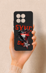 Poco X6 Pro Uyumlu Sync Die Desenli Silikon Kılıf