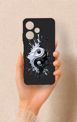 İnfinix Hot 30i Uyumlu İyi ve Kötü Desenli Silikon Kılıf