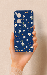 Redmi A5 Uyumlu Papatya Fiyonk Desenli Silikon Kılıf