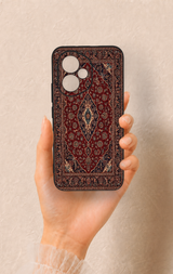 Honor 400 Uyumlu Acem Halı Desenli Silikon Kılıf