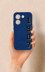 Poco X8 Pro Uyumlu 1907 Palamut Desenli Silikon Kılıf