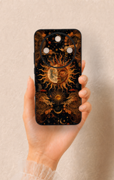 Honor Magic 8 Lite Uyumlu Mistik Güneş Desenli Silikon Kılıf
