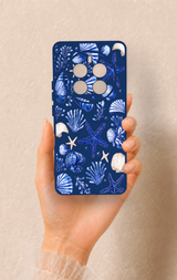 Realme 12 Pro Uyumlu Deniz Kabuğu Desenli Silikon Kılıf
