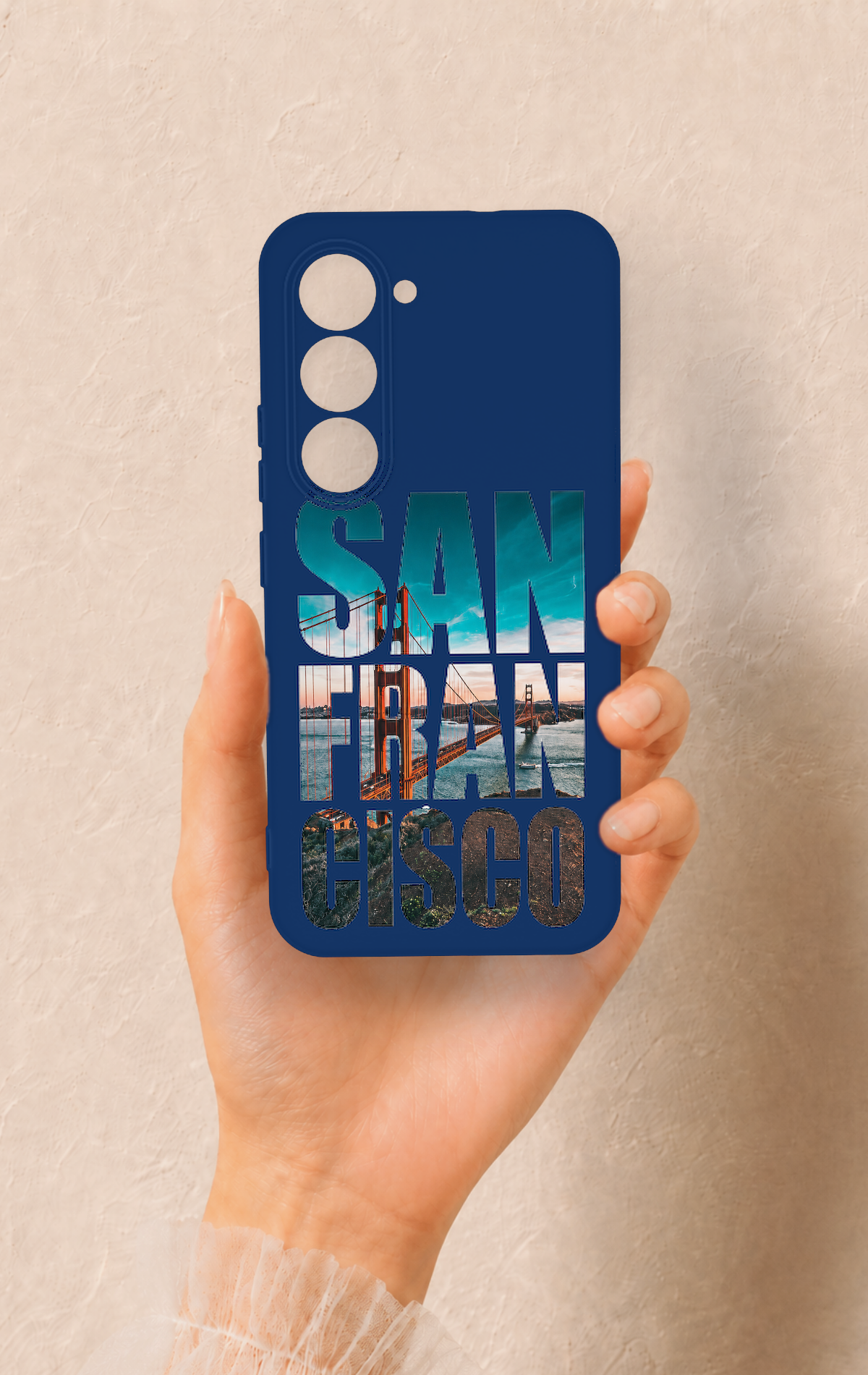Tecno Spark 40 Pro Uyumlu San Francisco Desenli Silikon Kılıf