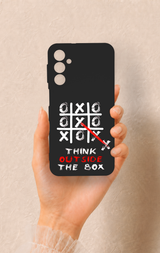 Samsung A24 Uyumlu Out Side The Box Desenli Silikon Kılıf