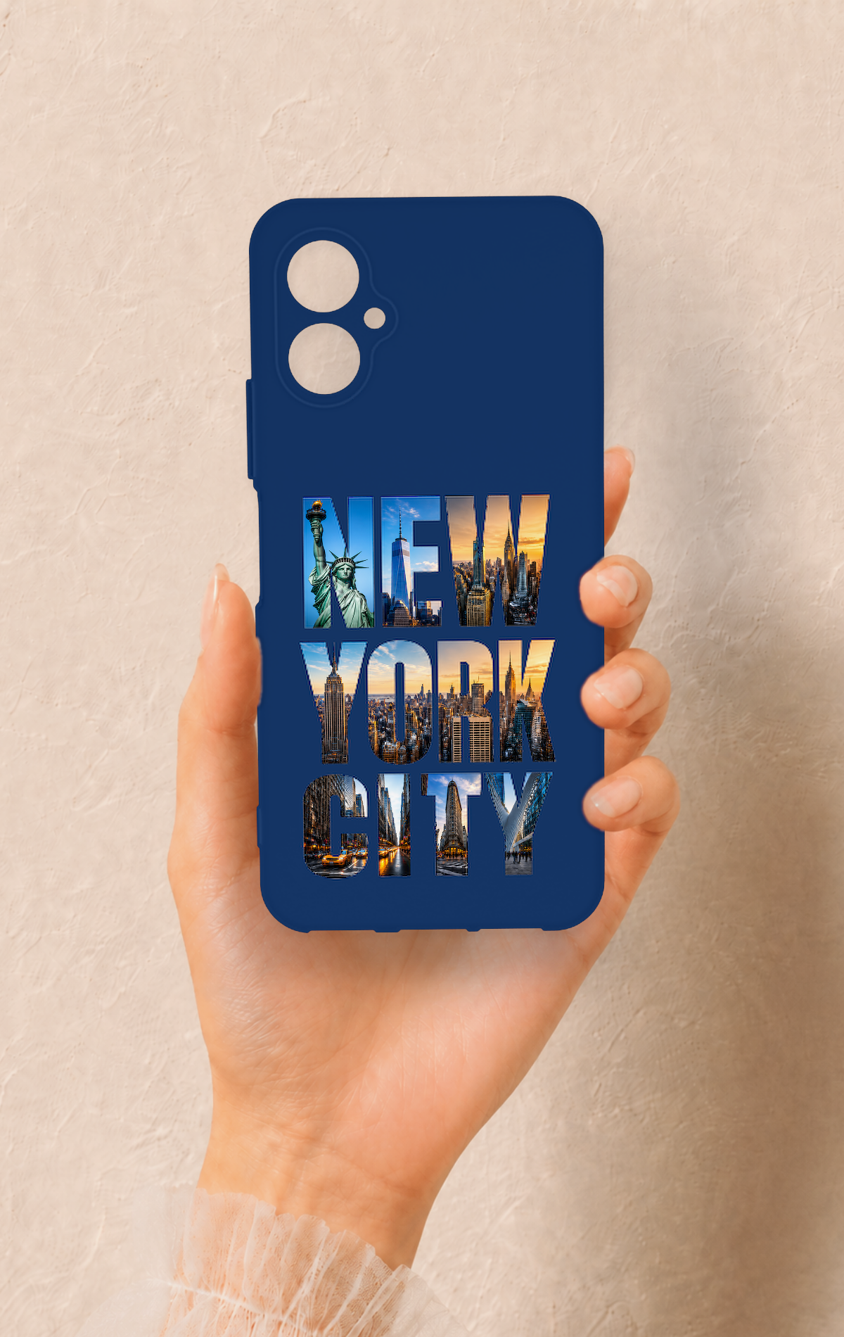 Omix X5 Uyumlu New York City Desenli Silikon Kılıf