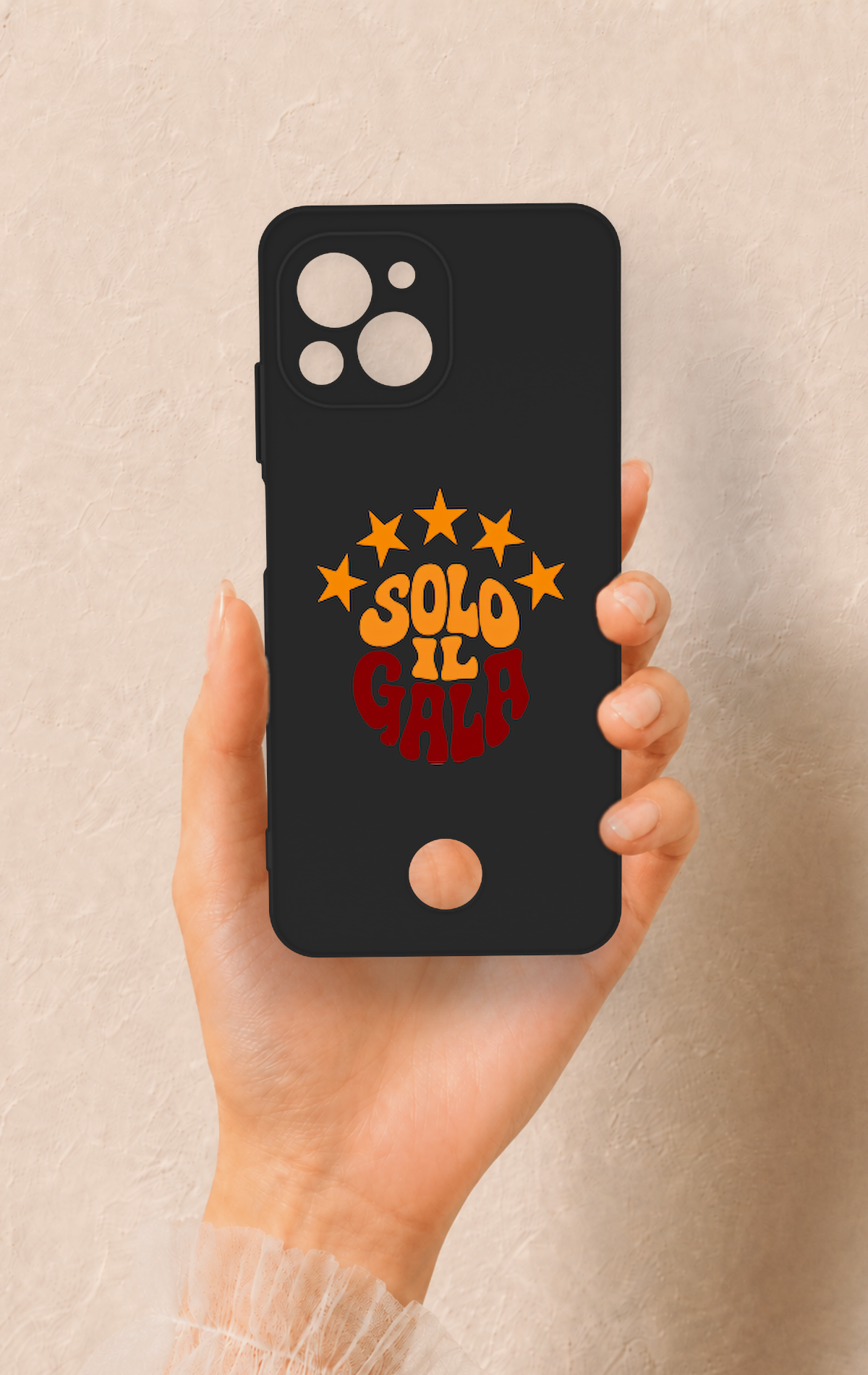 Reeder S23 Pro Max Uyumlu Solo IL Gala Desenli Silikon Kılıf