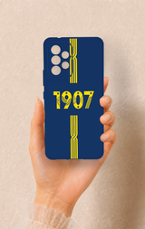 Samsung A53 Uyumlu 1907 Kemer Desenli Silikon Kılıf
